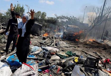 Salvajes matanzas israelíes con bombas norteamericanas: Decenas de muertos y heridos en un ataque israelí contra Jan Yunis en Gaza