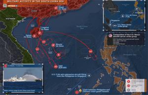 Aumento de la tensión: Actividad militar en los mares del Sur de China