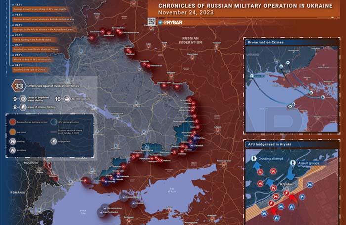Ucrania: El ejército ruso toma la iniciativa estratégica. Empieza a verse la posibilidad de colapso del frente