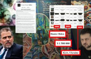 Se revela plan corrupto para vender pinturas de Hunter Biden con la participación de Zelensky... y otros malos síntomas del podrido régimen de Kiev
