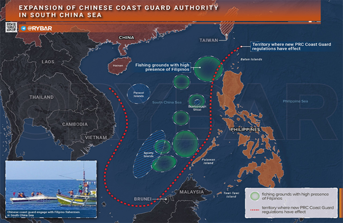 Tensiones continuas en el Mar del Sur de China