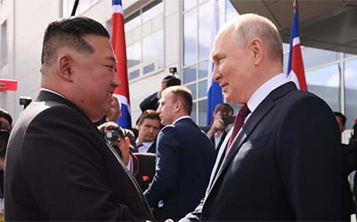 La visita de Kim a Rusia y las oscuras amenazas de Zelensky. Kim Jong-un: Rusia emprendió una lucha 'sagrada' para proteger su soberanía