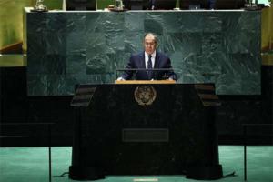 Discurso del Ministro de Asuntos Exteriores de Rusia, Serguéi Lavrov, durante la 78ª Sesión de la Asamblea General de la ONU